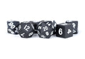 PREORDER Fanroll: 16mm Metal Polyhedral Dice Set: Black