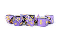PREORDER Fanroll: 16mm Metal Polyhedral Dice Set: Purple