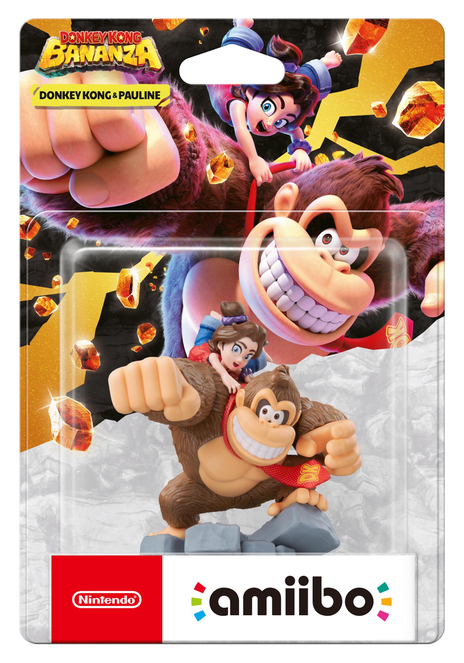 SW2 amiibo Donkey Kong Bananza - Donkey Kong & Pauline