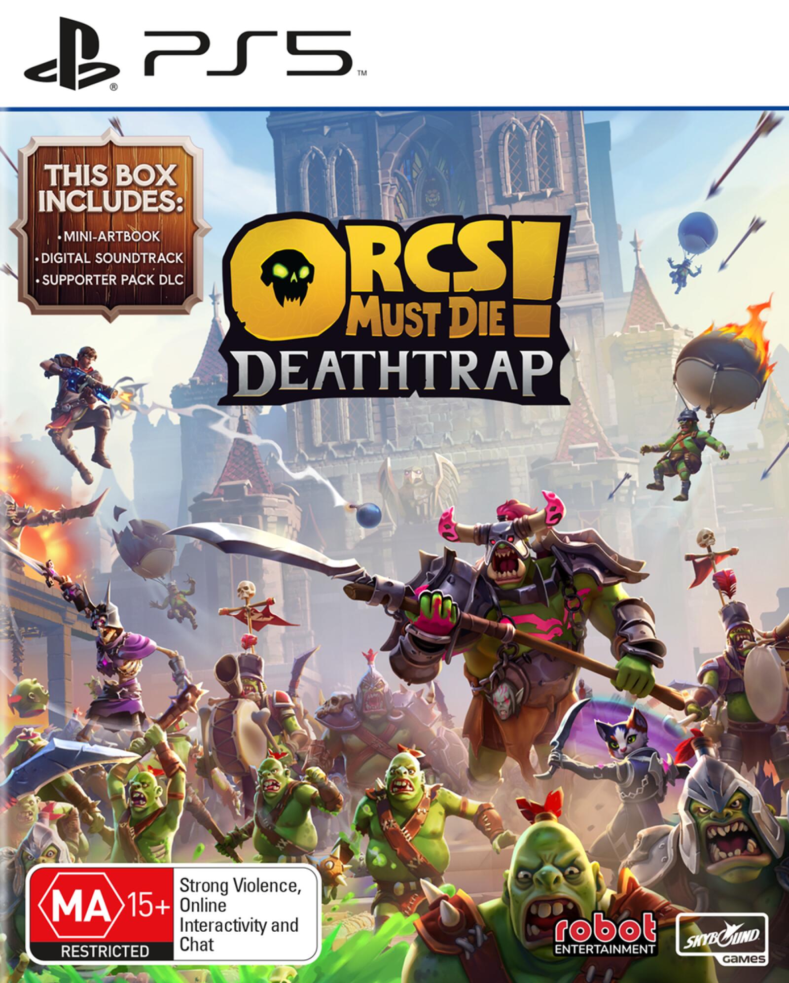 PREORDER PS5 Orcs Must Die! Deathtrap