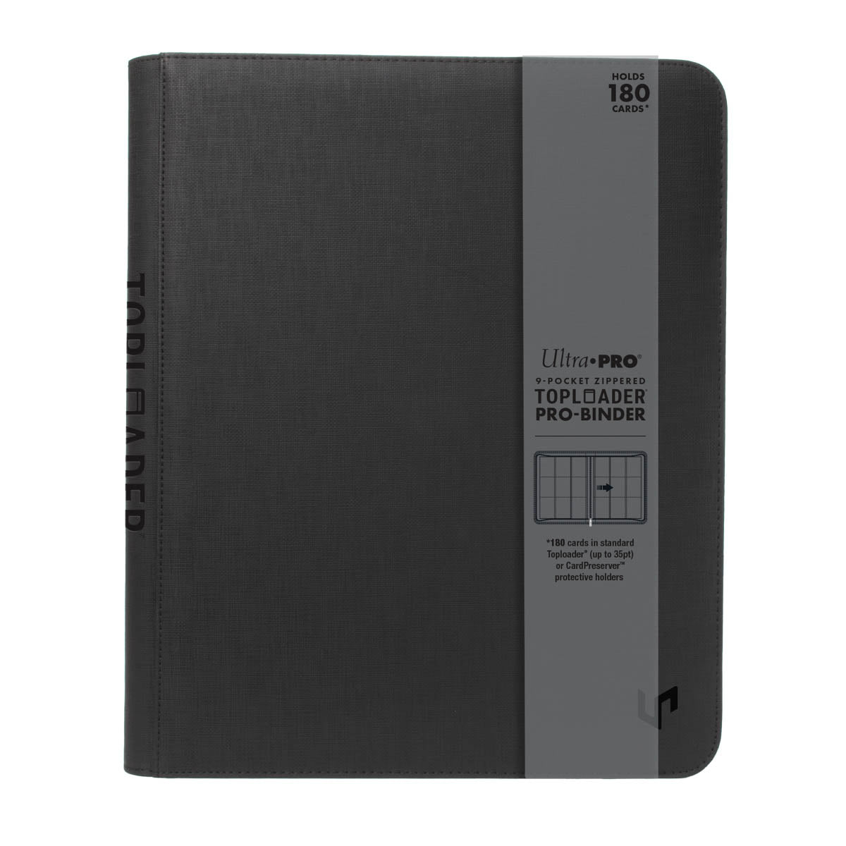 PREORDER Ultra Pro: UP16567 9-Pocket Zippered Toploader Premium PRO-Binder
