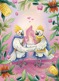 LPG Retail 5x7 Greeting Cards Display - Stray Leaves: Aussie Valentines