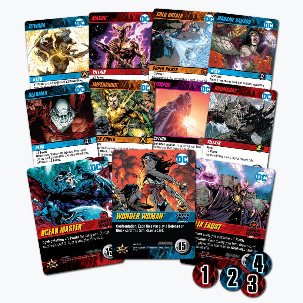 PREORDER Cryptozoic: Multiverse Edition - DC Deck-Building Confrontational Game