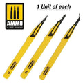 Ammo by MIG - Tools - Mini Blade Set  3 Pcs