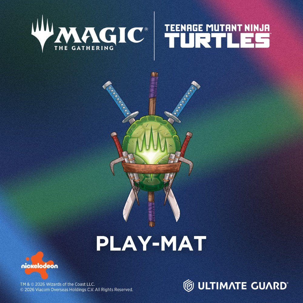 Ultimate Guard: Playmat  MTG: TMNT  Black Uncommon