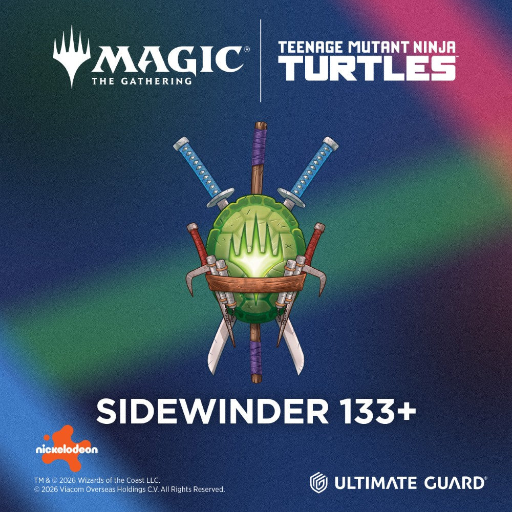 Ultimate Guard: Deck Box  XenoSkin Sidewinder 133+  MTG: TMNT  Lean Mean Green