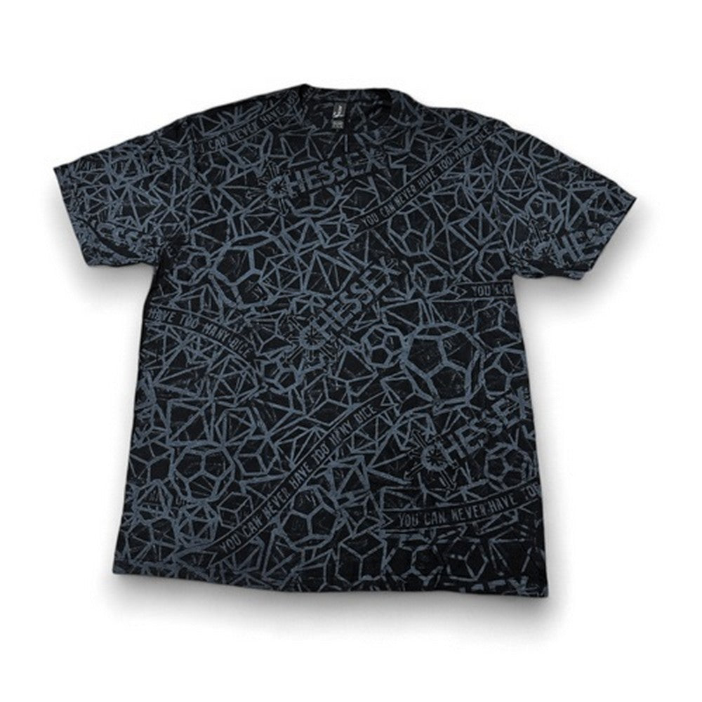 PREORDER CHX 87038 Unisex Chessex T-Shirt - Black - Size 4XL