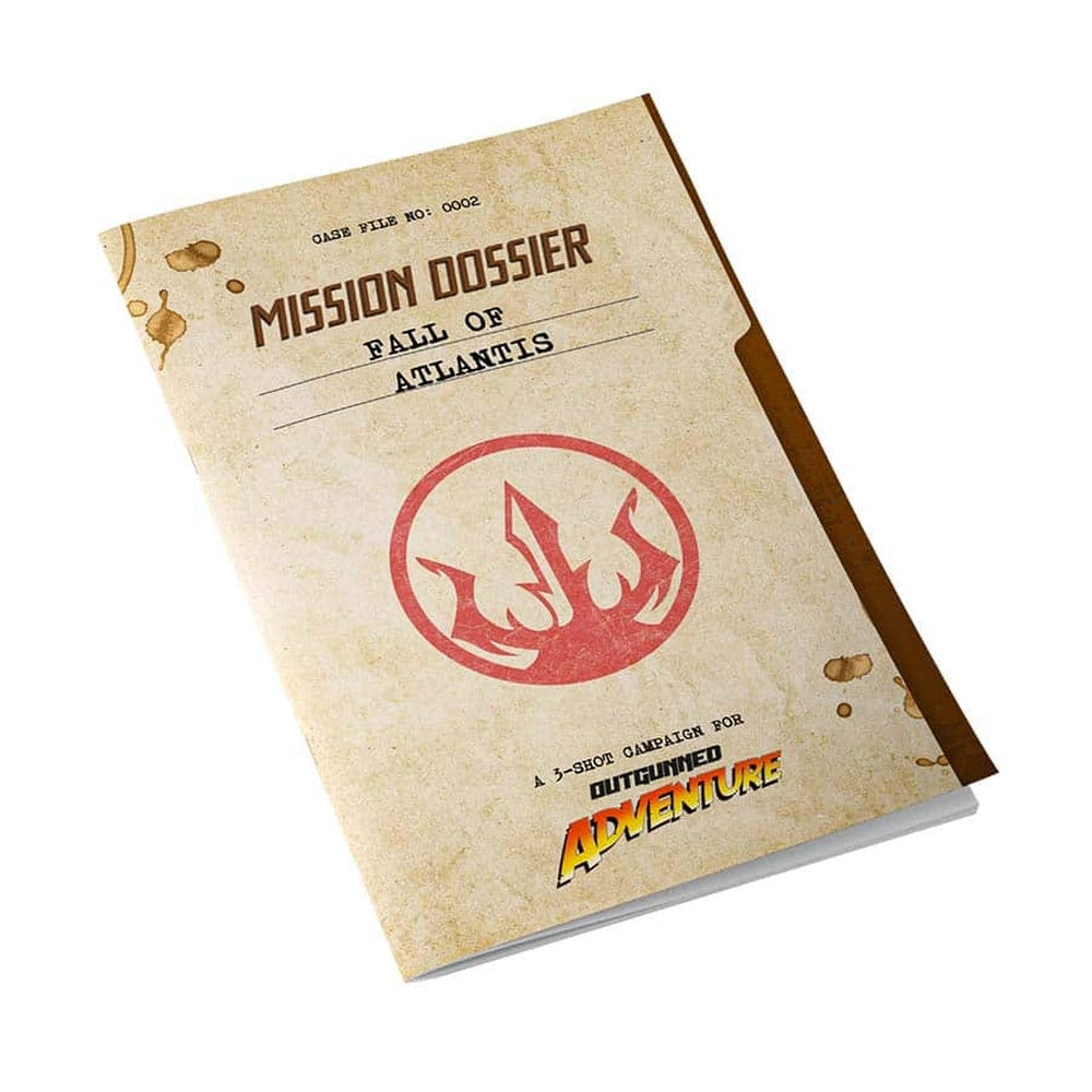 PREORDER Outgunned RPG - Adventure?Mission Dossier: Fall of Atlantis