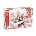 PREORDER Hape - Kitchen & Food: 2-in-1 Kitchen & Grill Set
