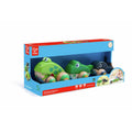 PREORDER Hape - Push & Pull: Pull-Along Frog Family