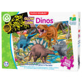 PREORDER Learning Journey: Puzzle Doubles - Glow In The Dark - Dinos