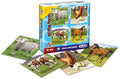 PREORDER Play & Learn Puzzle 4pk - Asst B (At the Farm - Endangered Animals - In the Zoo)