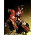PREORDER Pegaso Models - Brother Knight of Saint John 90mm on horse