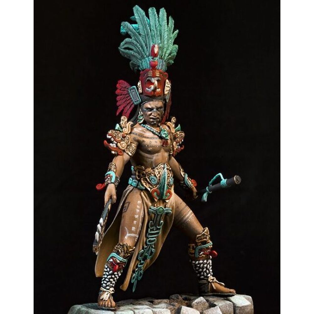 PREORDER Pegaso Models - Maya Warrior 75mm on foot