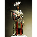 PREORDER Pegaso Models - Hidatsa Warrior 75mm on foot CLASSICS