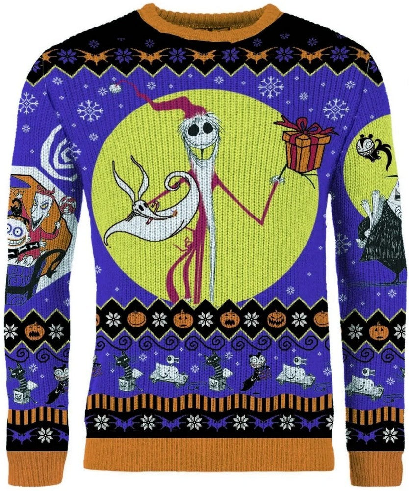 PREORDER The Nightmare Before Christmas Christmas Jumper (Size S)