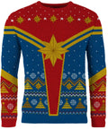 PREORDER Captain Marvel Christmas Jumper (Size L)