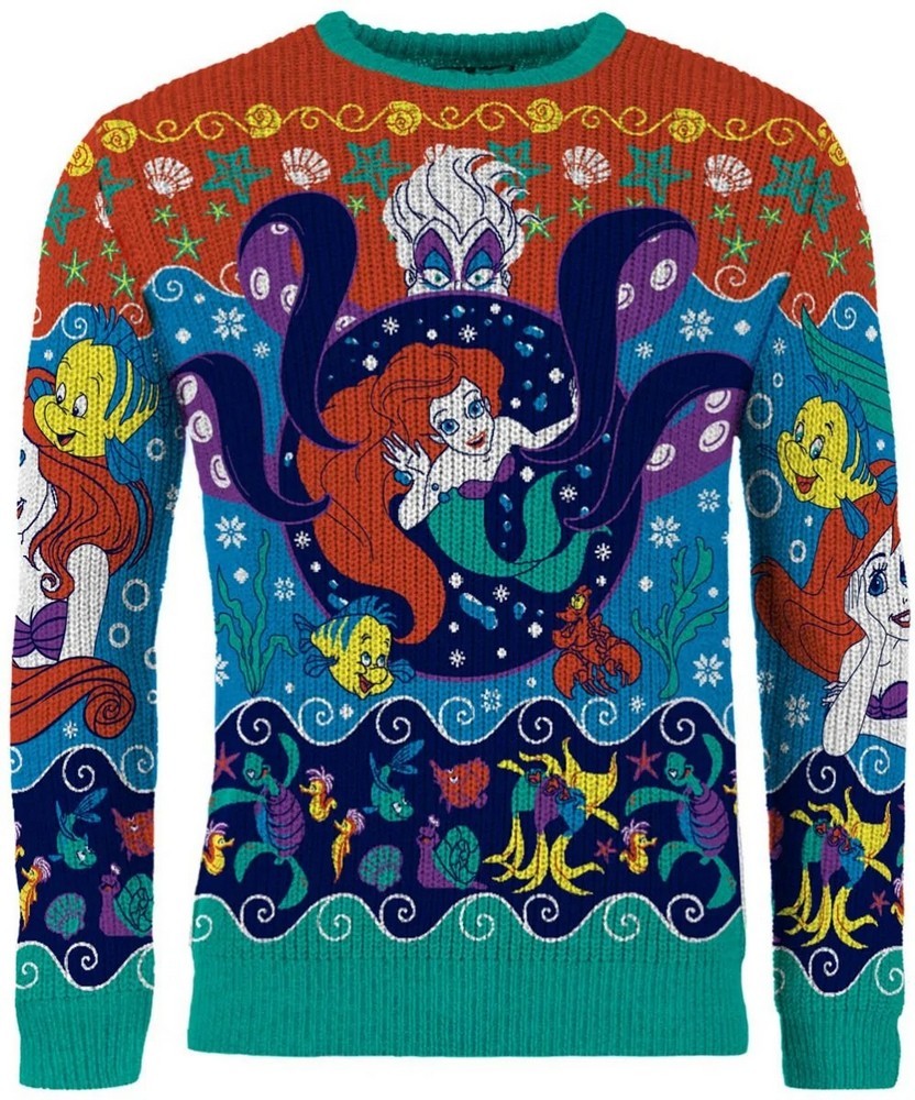 PREORDER The Little Mermaid Ariel Christmas Jumper (Size M)