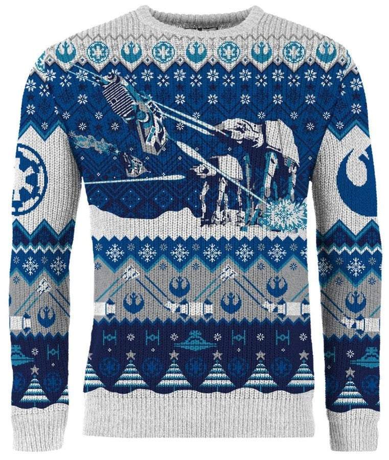 PREORDER Star Wars: AT-AT Assault Christmas Jumper (Size: M)