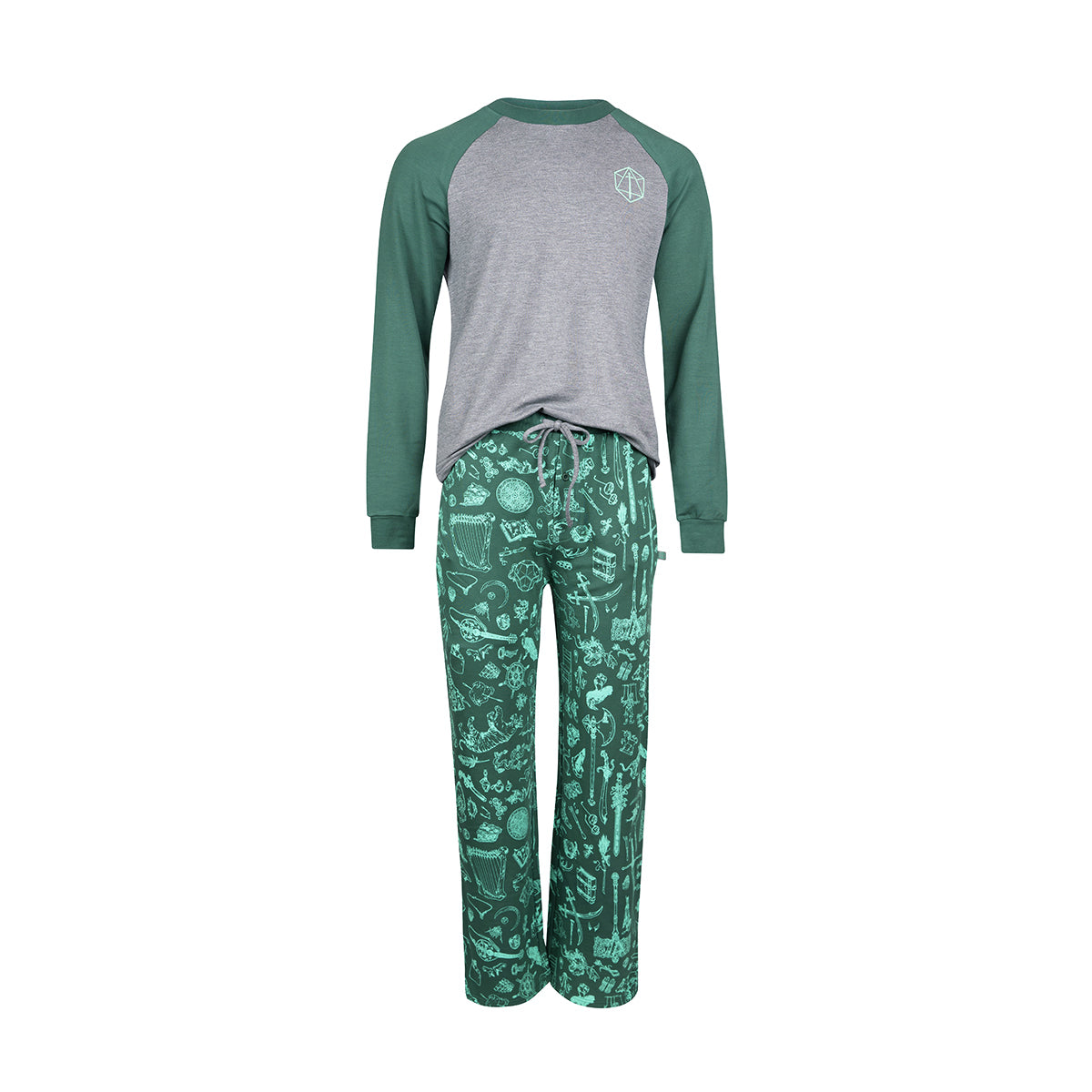 PREORDER Darrington Press - Critical Role Ultra Soft Forest Green Pajama Lounge Set - 5XL