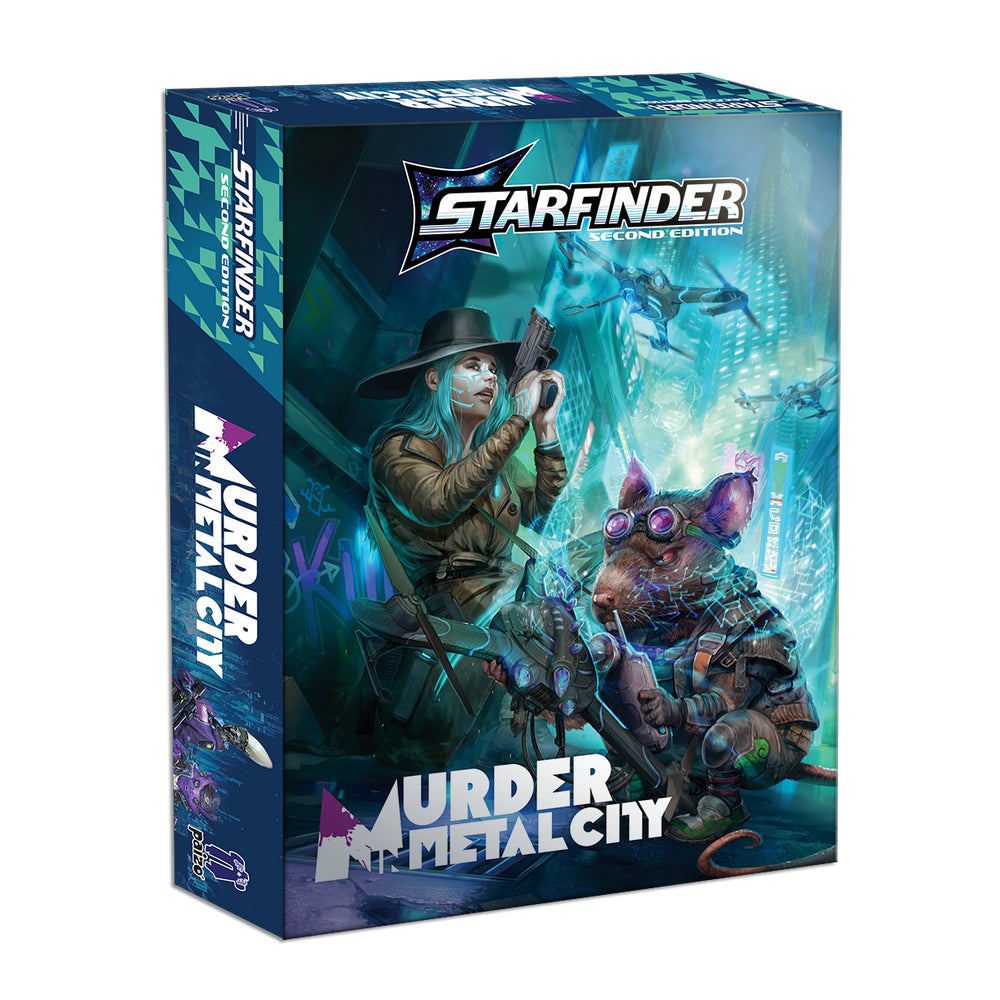 Starfinder Second Edition: Murder in Metal City Deluxe Adventure (S2)