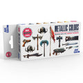 AK Interactive - Quick Gen - Metallics Set