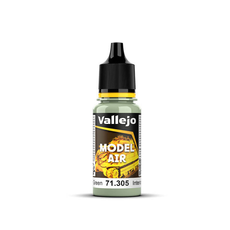 PREORDER Vallejo - Model Air - Interior Grey Green 18 ml