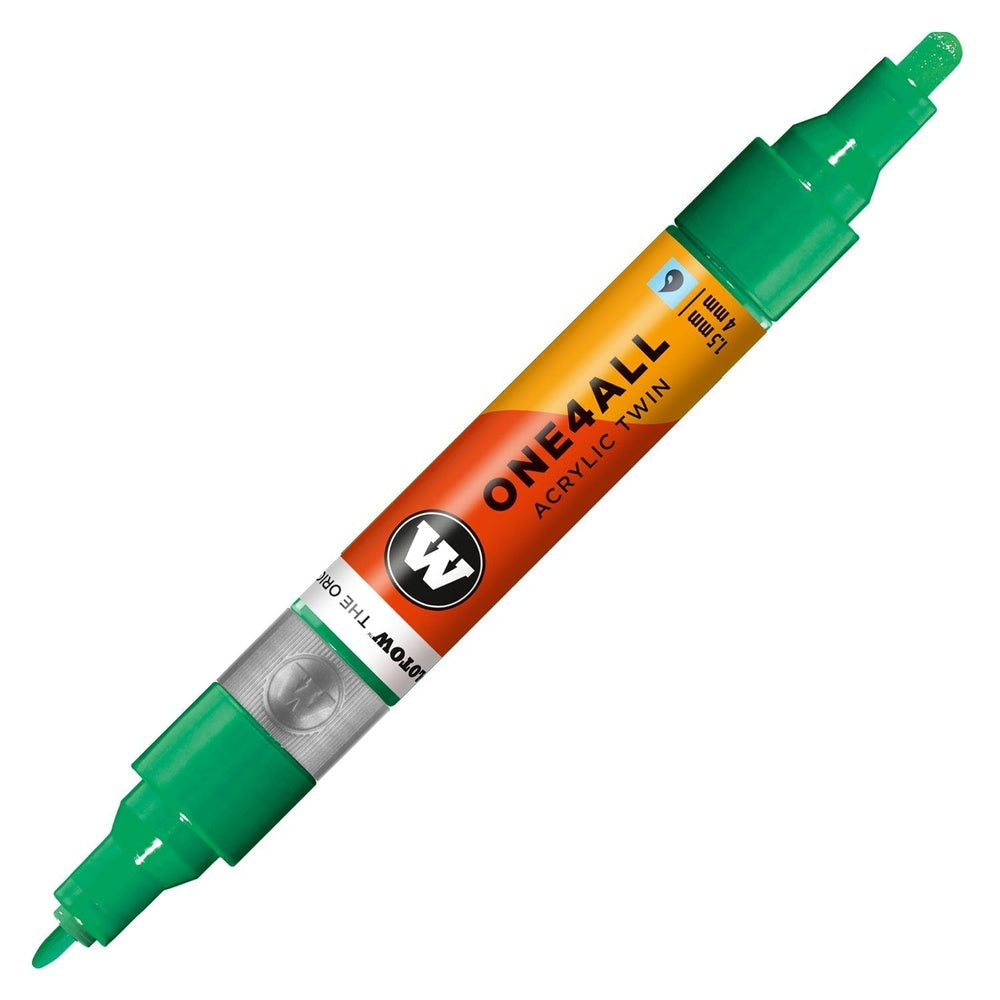 PREORDER Molotow - Markers - One4All - Twin - #206 Lagoon Blue 1.5 and 4mm