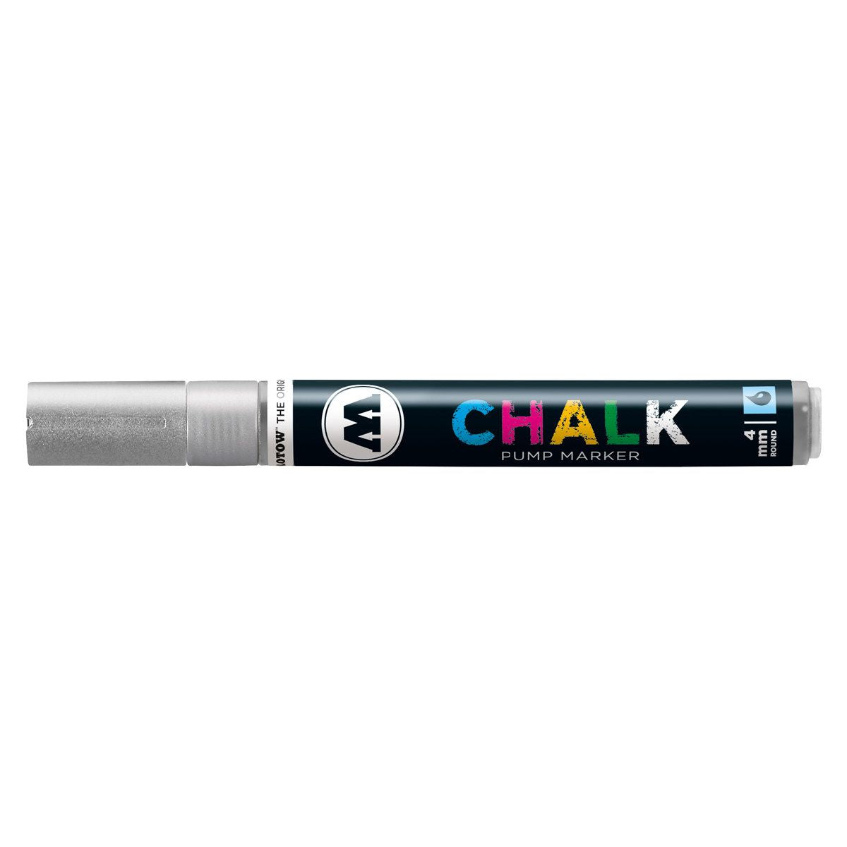 PREORDER Molotow - Markers - Chalk - #001 Metallic Silver 4mm