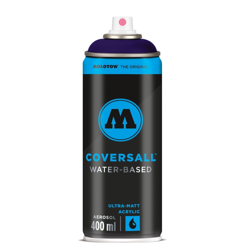 PREORDER Molotow - Aerosol Spray Primer - Coversall WB - Black Violet 400ml