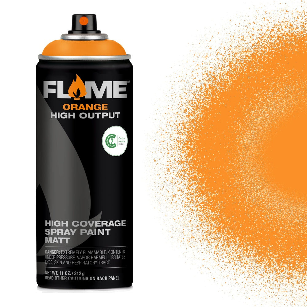 PREORDER Molotow - Aerosol Spray Primer - Flame Orange - #202 Pastel Orange 400ml