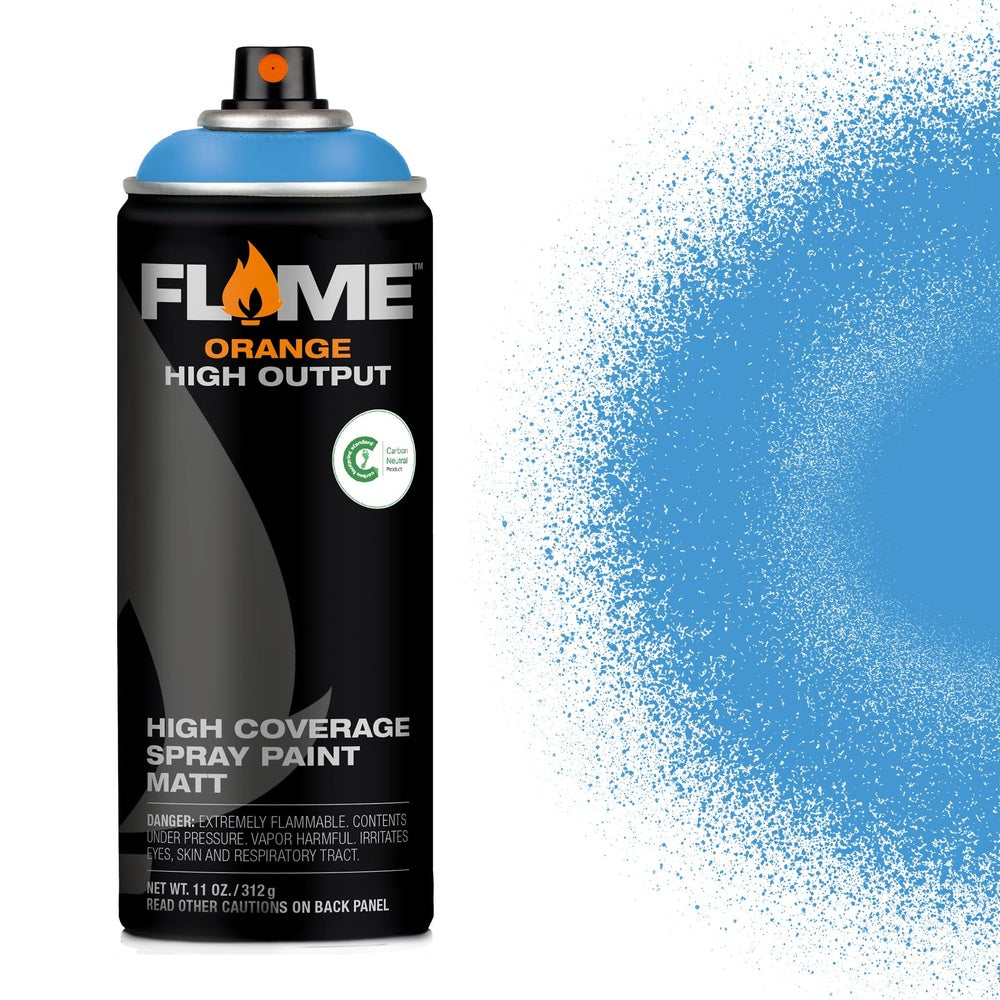 PREORDER Molotow - Aerosol Spray Primer - Flame Orange - #508 Light Blue 400ml
