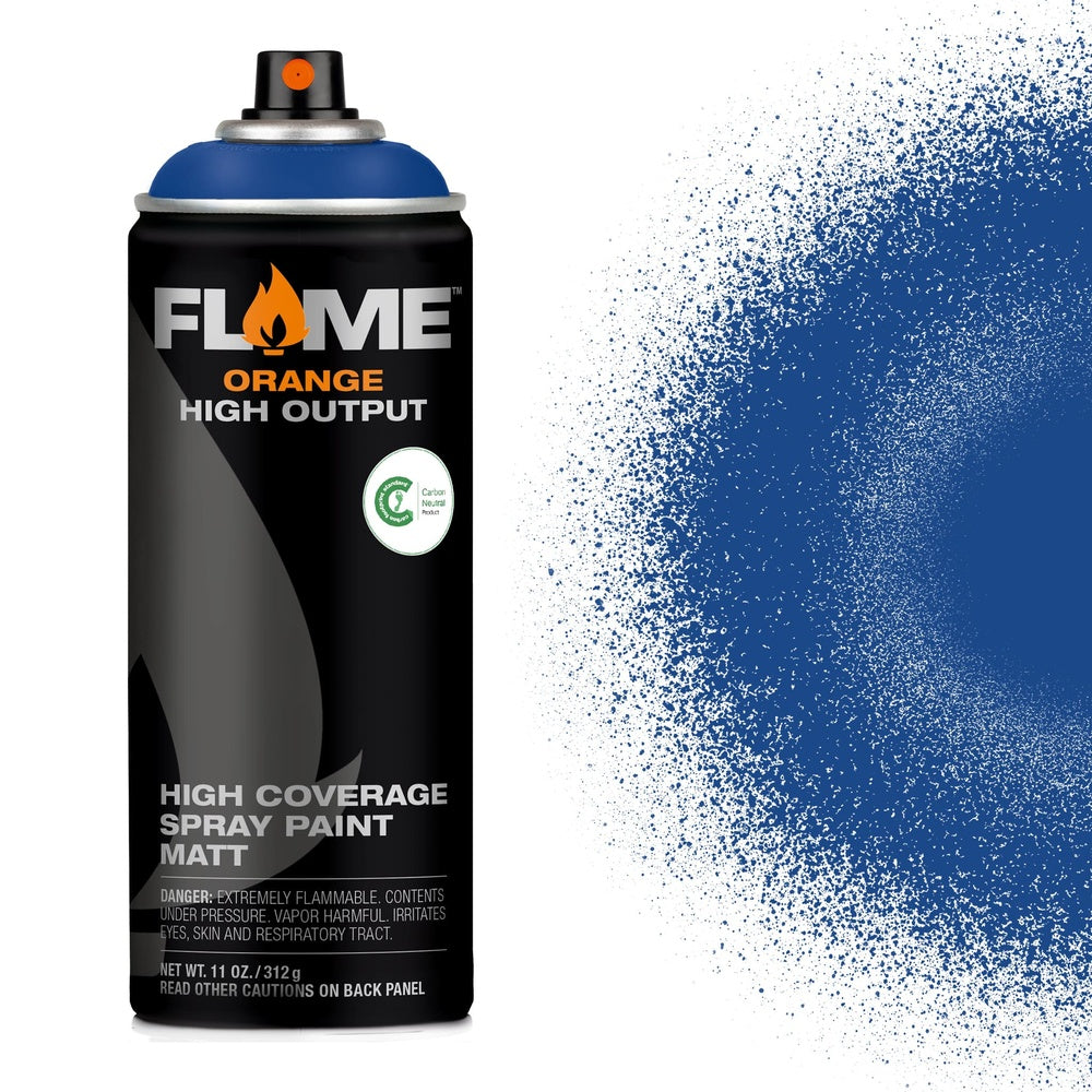 PREORDER Molotow - Aerosol Spray Primer - Flame Orange - #514 True Blue 400ml