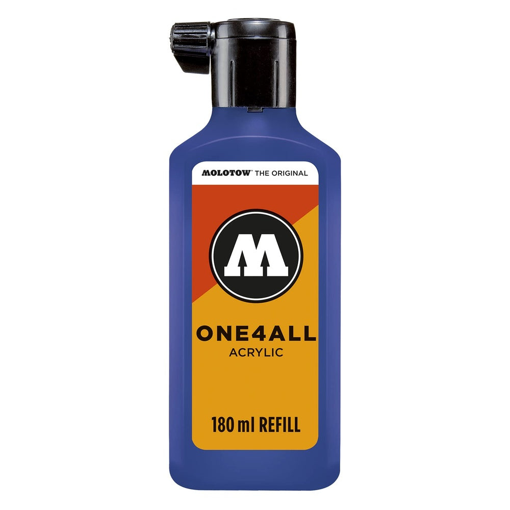 PREORDER Molotow - Markers - One4All - Refill - #204 True Blue 180ml