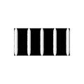 PREORDER Molotow - Equipment - Exchange Tips - Acrylic Twin 1;5 mm 5Pcs Easy Pack