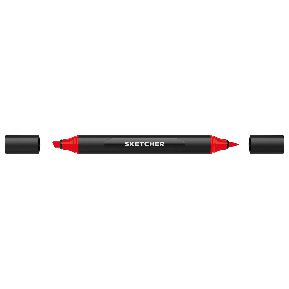 PREORDER Molotow - Markers - Sketcher - Brush and Chisel - Deep Red