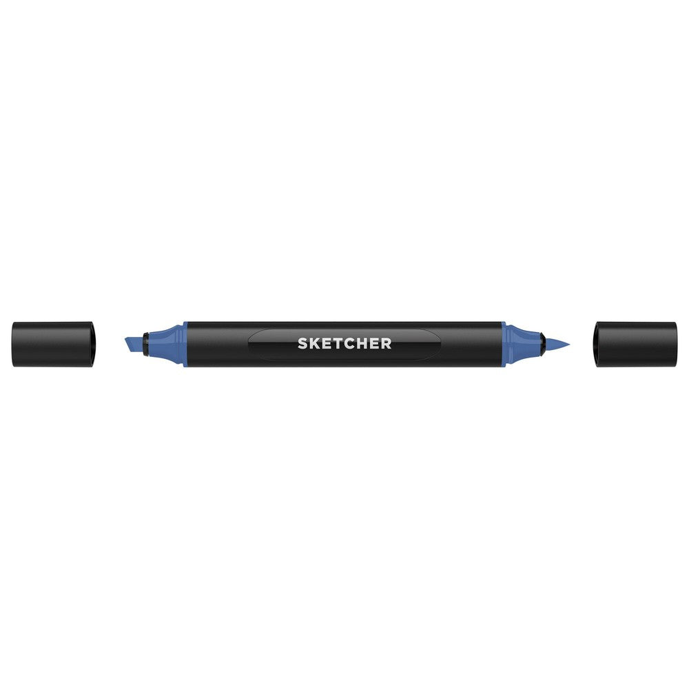 PREORDER Molotow - Markers - Sketcher - Brush and Chisel - Sapphire Blue