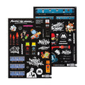 PREORDER Molotow - Merchandise - Sticker Sheet Set (A + B)