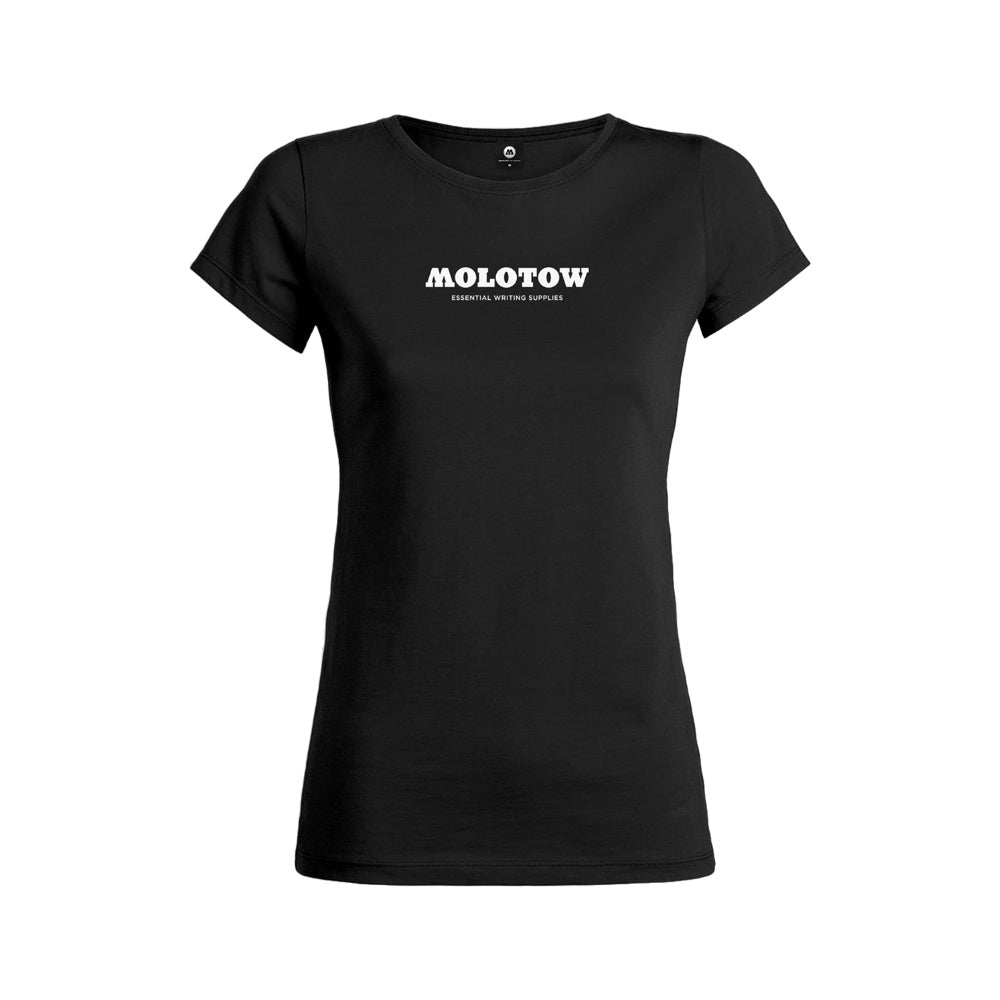 PREORDER Molotow - Merchandise - Clothing - T-Shirt Molotow Basic Shirt Girlie; Size M Black