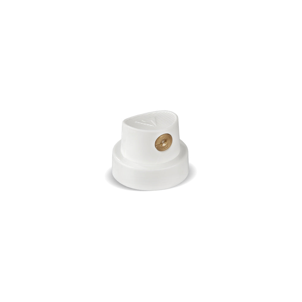 PREORDER Molotow - Merchandise - Clothing - Spraycap Outline Special White/Go. Polybag 9008-100pc