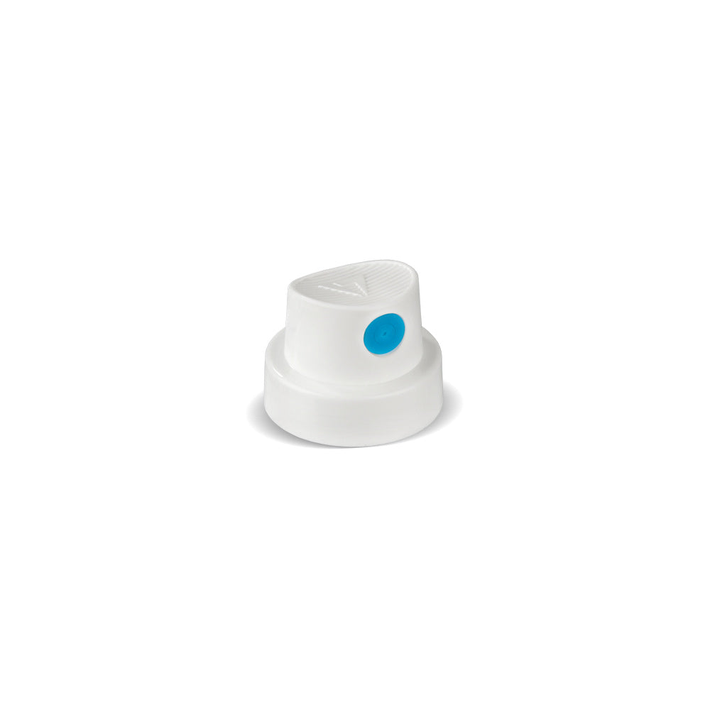 PREORDER Molotow - Merchandise - Clothing - Spray Cap Softcap White/Blue Polybag 9009-100pc