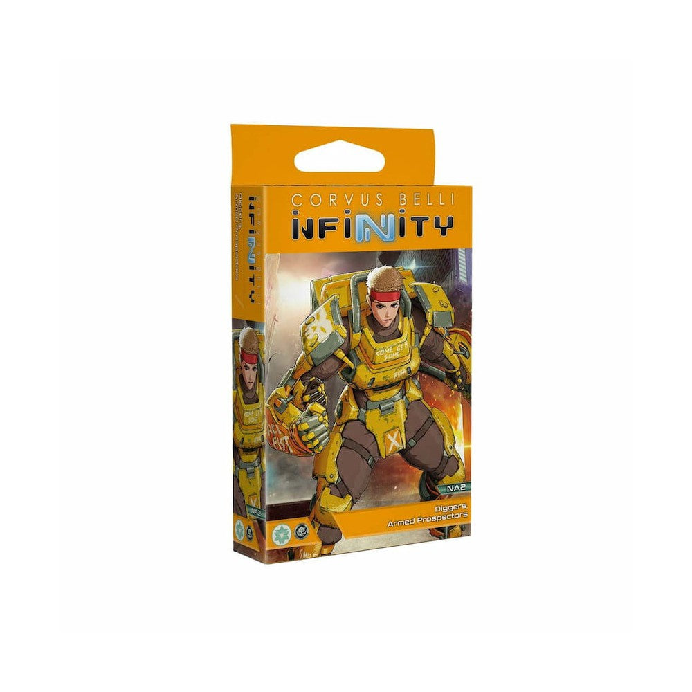 Infinity: NA2 - Diggers; Armed Prospectors (Chain Rifle)
