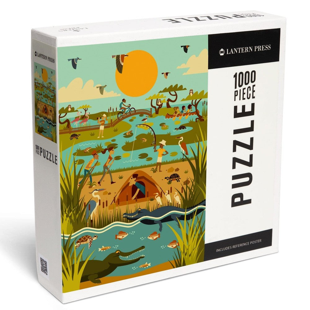 PREORDER 1000 Piece Puzzle Everglades National Pa