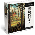 PREORDER 1000 Piece Puzzle Slip Away Cabin with W