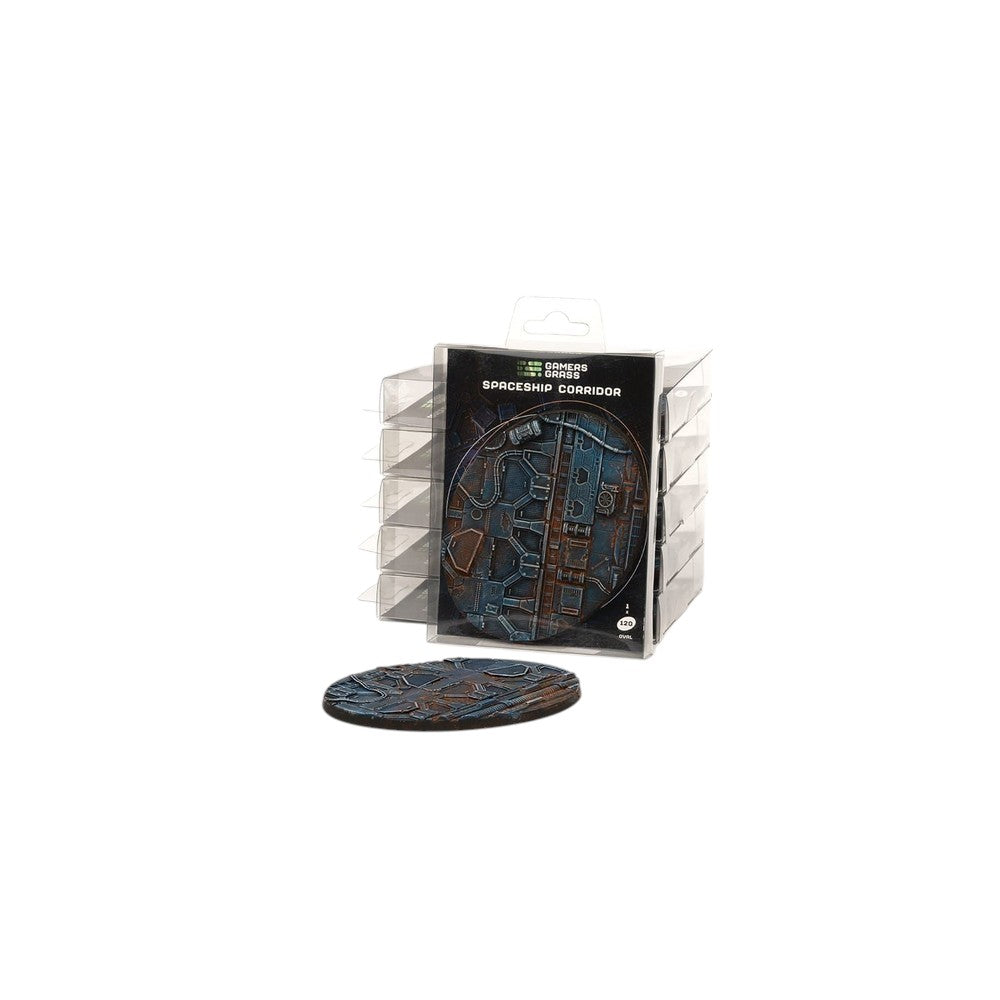 Gamers Grass - Battle Ready Bases - Spaceship Corridor - Oval 120mm (x1)