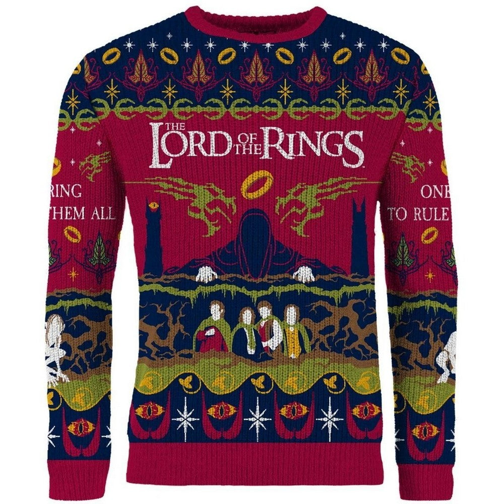 PREORDER Lord Of The Rings One Sweater To Rule Them All Christmas Jumper (Size XXL)