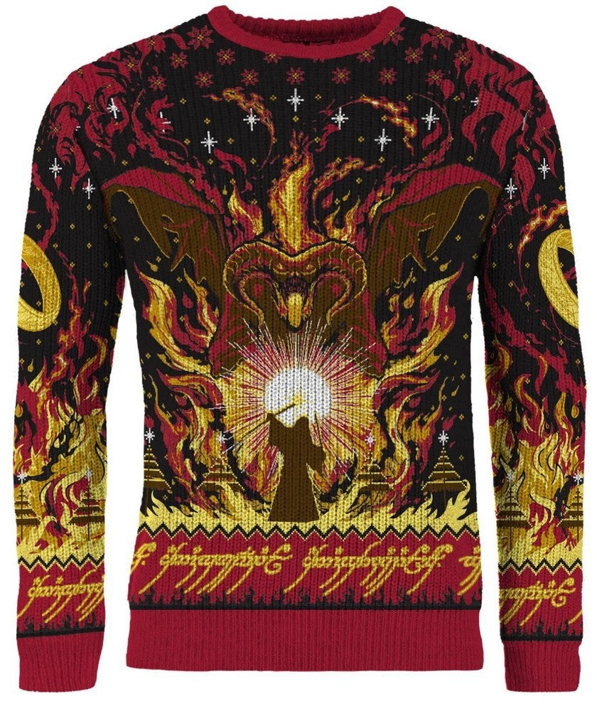 PREORDER Lord of the Rings: Balrog Christmas Jumper (Size: M)