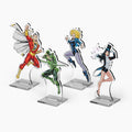 PREORDER U1 Cryptozoic: DC 2DZ Acrylic Standees: Pack 3 (Shazam! - Green Arrow - Black Canary - Zatanna)