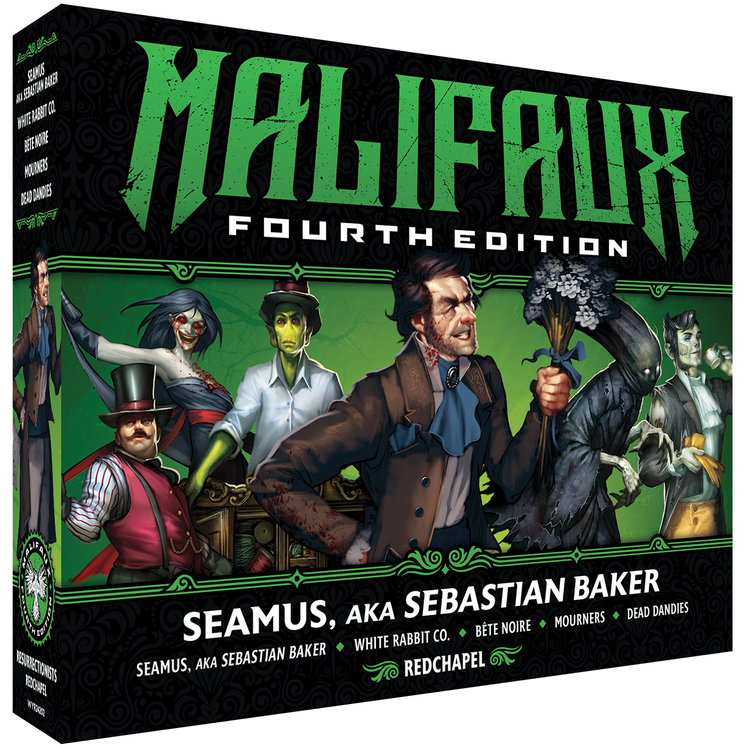 Wyrd Games: Malifaux: Resurrectionists: Seamus - aka Sebastian Baker
