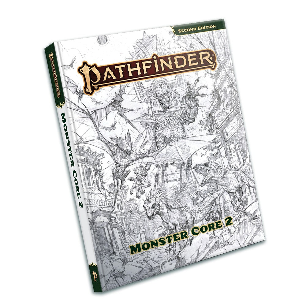 U1 Pathfinder 2nd Edition RPG ORC: Monster Core 2 - Sketch Edition